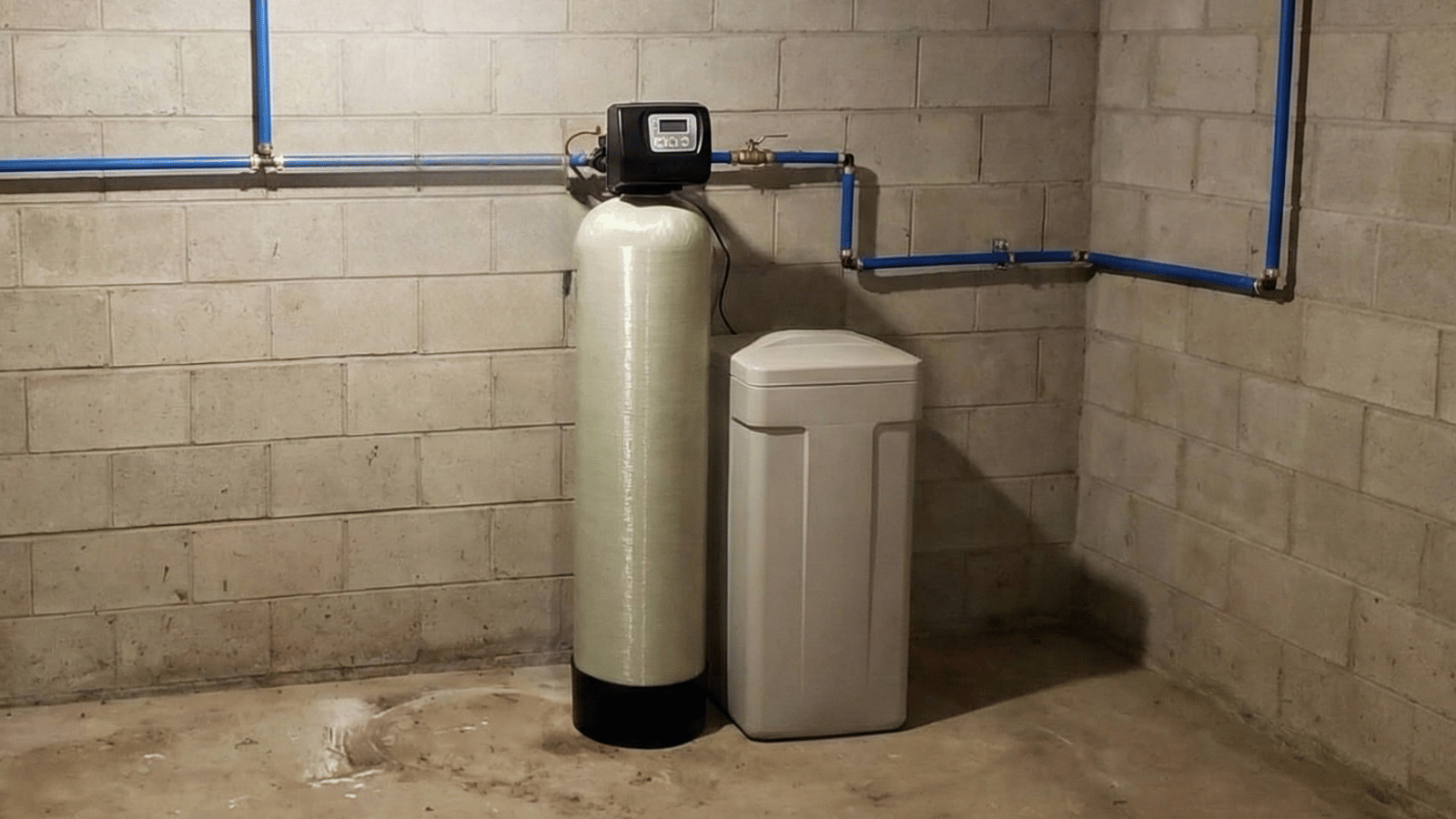 water softener installation