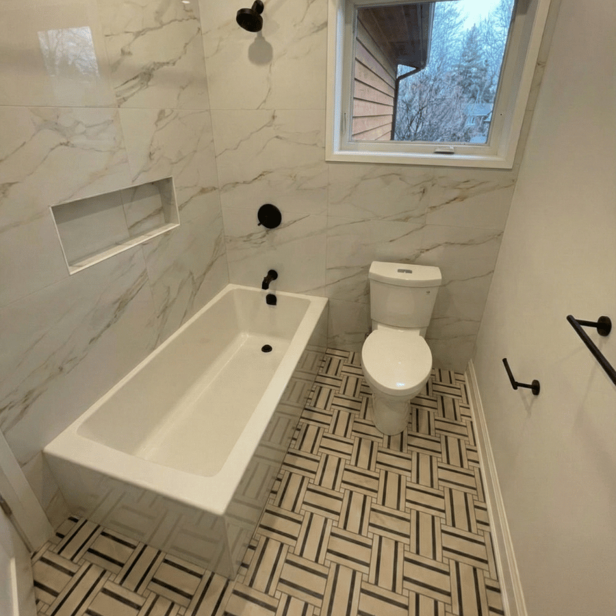 bathroom plumbing improvements